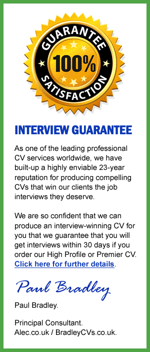 Professional CV Writing Service Interview Guarantee click here